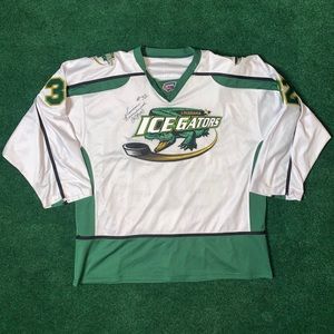 Ice Gators Authentic Hockey Jersey Kaminski Signed